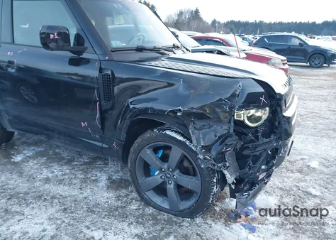 2022 Land Rover Defender 90 Carpathian Edition/90 V8 z USA, uszkodzony, nr VIN SALEW6RE0N2095525